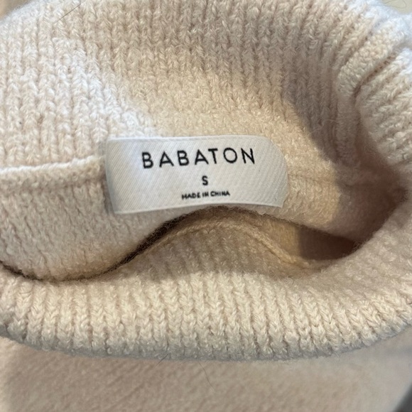 Babaton Sweaters - Babaton Cream Turtleneck Sweater